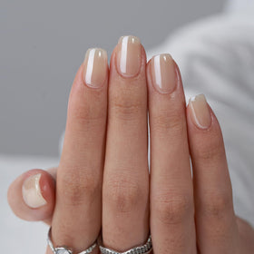 BTArtbox brown chrome closeup highlighting reflective tip and salon-quality finish