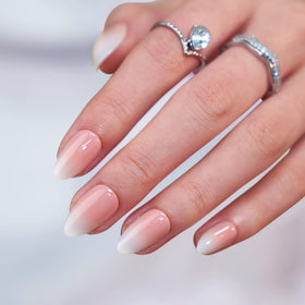 BTArtbox close-up of soft gel ombré gradient detailing natural depth