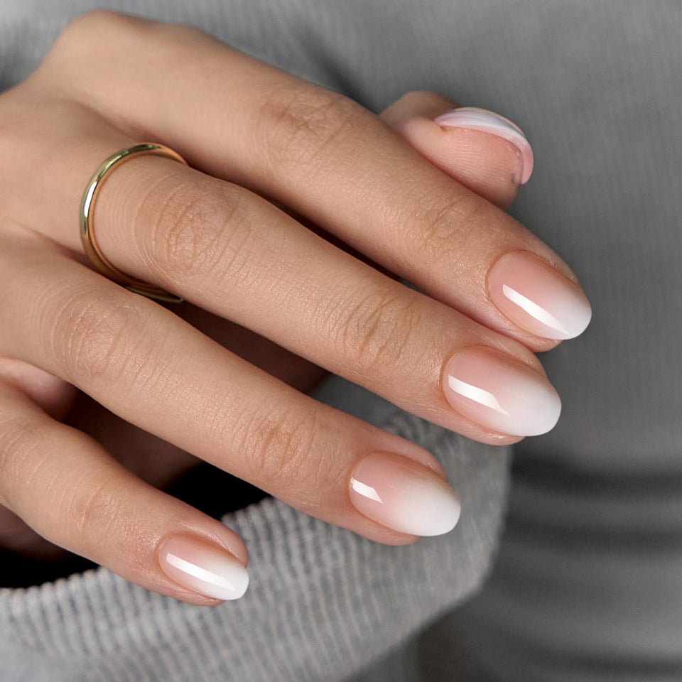 BTArtbox front packaging showing almond extra short nails and kit contents benefit quick selection