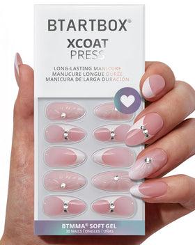 BTArtbox front packaging showing French tip set and kit contents benefit instant recognition