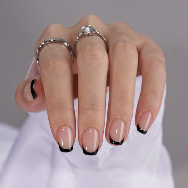 BTArtbox front packaging showing jelly square French tips, easy salon finish