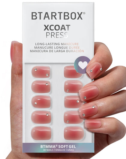 BTArtbox front packaging showing 30-piece kit and contents for easy at-home manicure