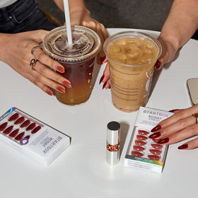 BTArtbox glue and adhesive tabs displayed for secure, long-lasting hold benefit