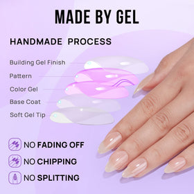 BTArtbox hand model wearing press-on nails showcasing everyday elegance