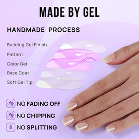 BTArtbox kit includes glue and adhesive tabs for customizable long or short wear