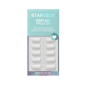 BTArtbox lifestyle scene on coffee table highlighting salon-quality mani at home convenience