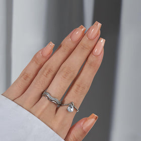 BTArtbox manicure in evening outfit showcasing polished finish benefit