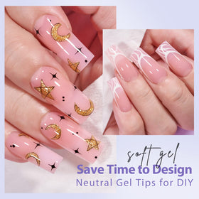 BTArtbox lifestyle shot of hands wearing long square nails for polished look