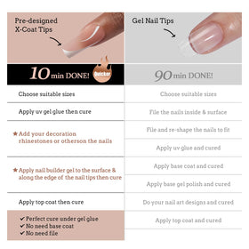 BTArtbox lifestyle photo of woman wearing short coffin nails for polished look