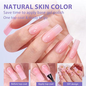 BTArtbox nail tip applied on hand demonstrating easy at-home use