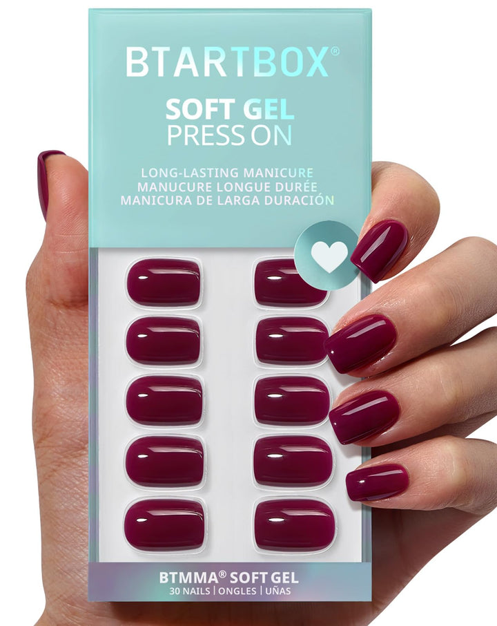 BTArtbox front packaging showing 32-piece plum red kit and included tools, clear benefit