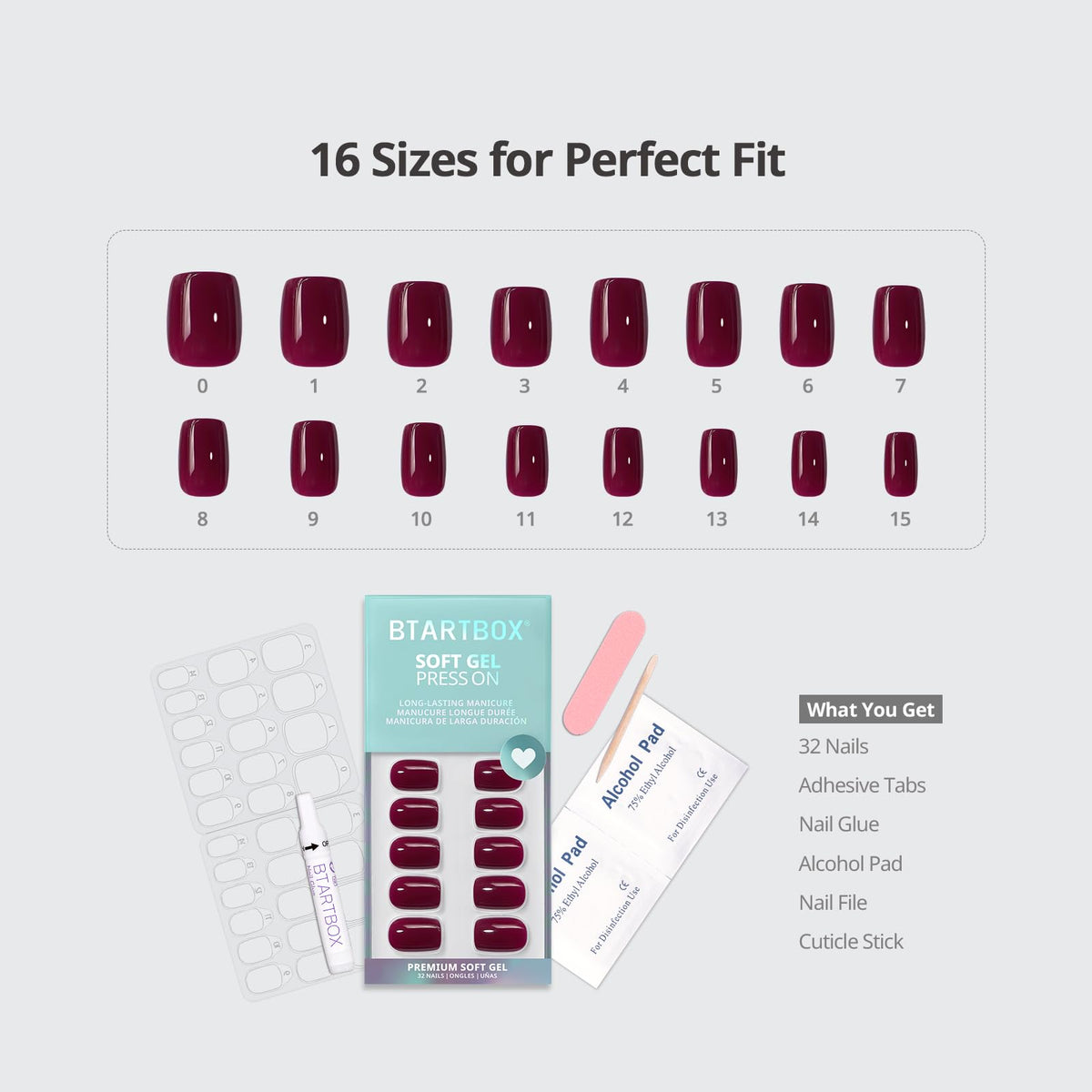 BTArtbox nails on hand for scale showing short length suitable for everyday tasks