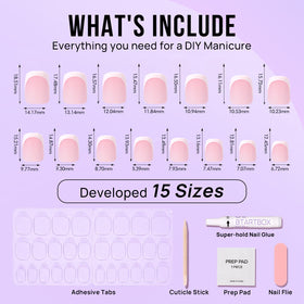 BTArtbox size comparison on finger demonstrating available sizes for fit