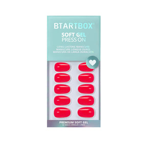 BTArtbox side profile showing natural curvature and flexible soft-gel fit benefit