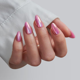BTArtbox side profile highlighting short almond shape and natural low-profile fit for comfort
