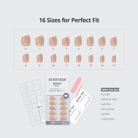 BTArtbox side view showing seamless cuticle fit and flexible comfort