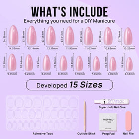 BTArtbox size array on sizing sheet showing custom-fit benefit