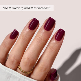 BTArtbox close-up of squoval nail shape highlighting natural-fit and comfortable wear