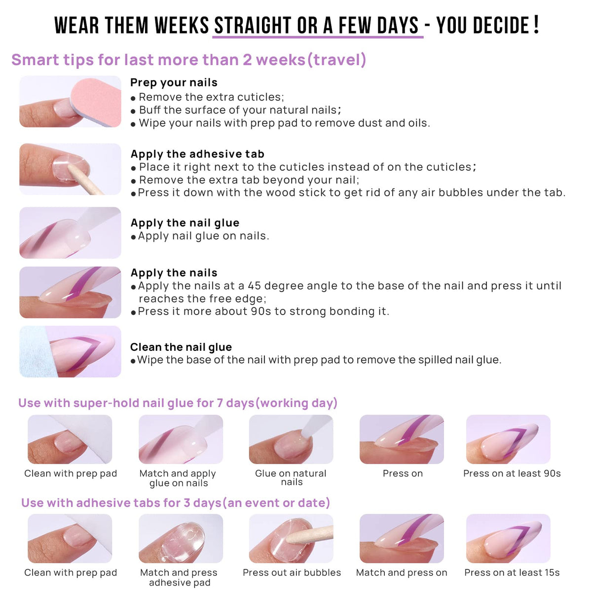 BTArtbox open storage box displaying all 30 nails and accessories
