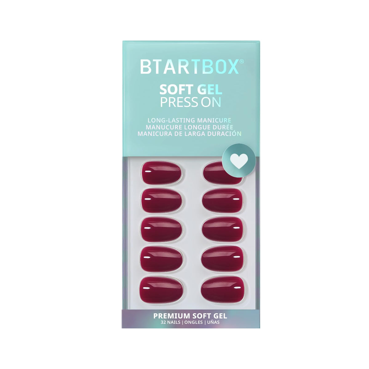 BTArtbox storage box with organized nails for convenient reuse and safekeeping