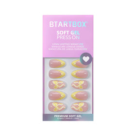 BTArtbox lifestyle shot with bright outfit showing on-the-go polished look