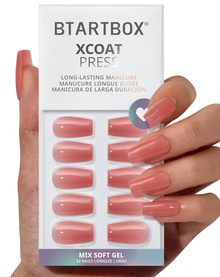 BTArtbox front packaging showing full Warm Hug kit with tools and nails, clear organization