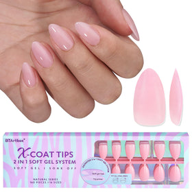 BTArtbox front packaging showing full 160 matte tips and contents benefit organization