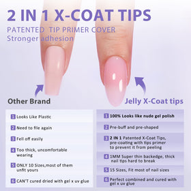 BTArtbox nails applied on hand for instant polished look