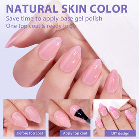 BTArtbox side profile showing tip curvature for seamless nail bed fit and comfort