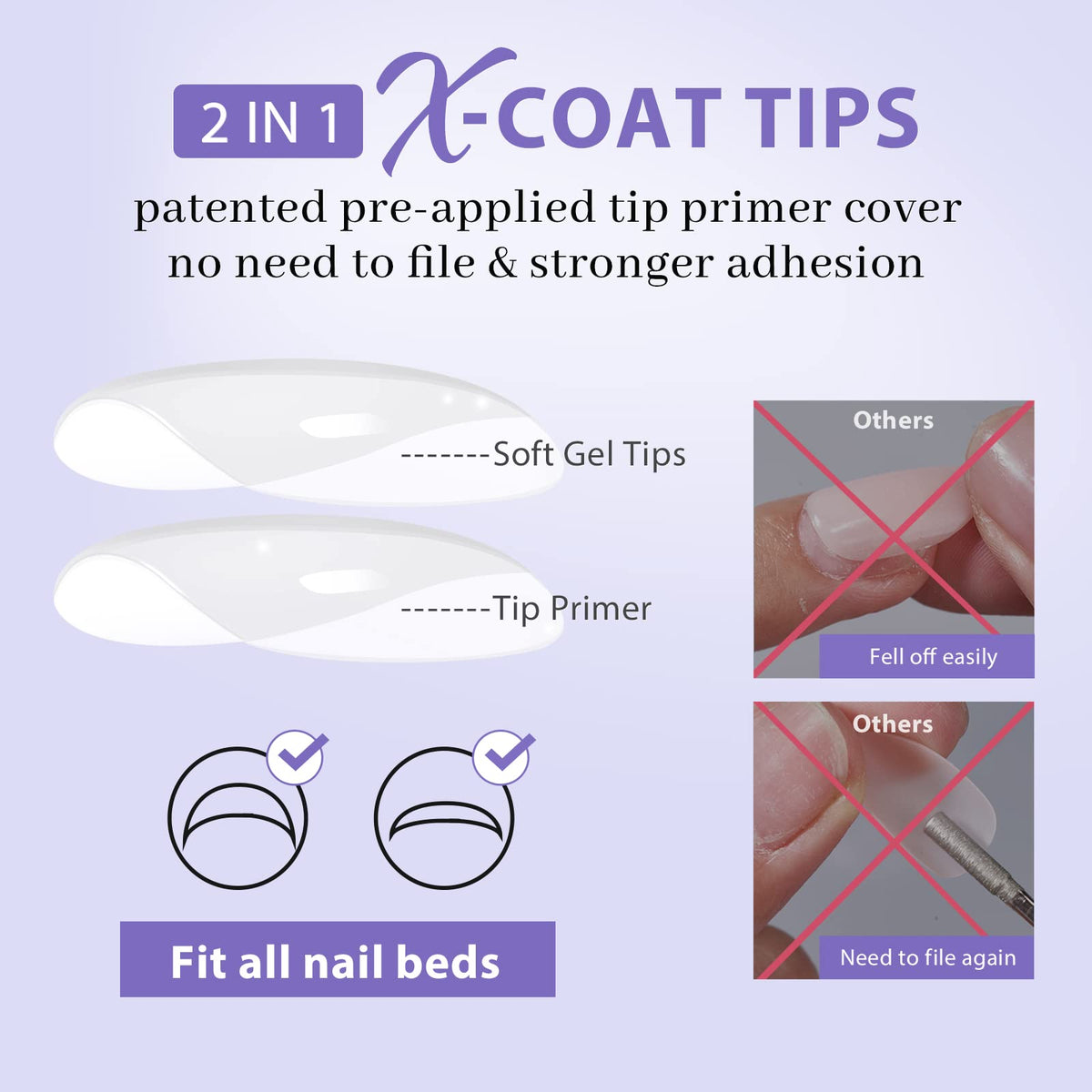 BTArtboxnails application demo with glue illustrating quick install benefit