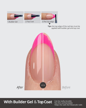 BTArtboxnails tip being cured under a UV lamp demonstrating fast even curing