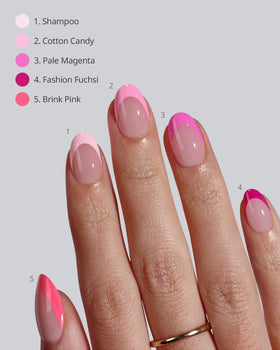 BTArtboxnails nails being applied demonstrating quick salon-quality results