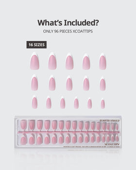 BTArtboxnails application kit with tips in lifestyle setting showing quick at-home salon convenience