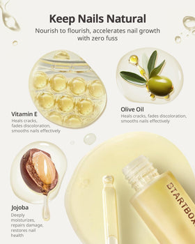 BTArtboxnails bottle in hand illustrating 15ml size and travel benefit