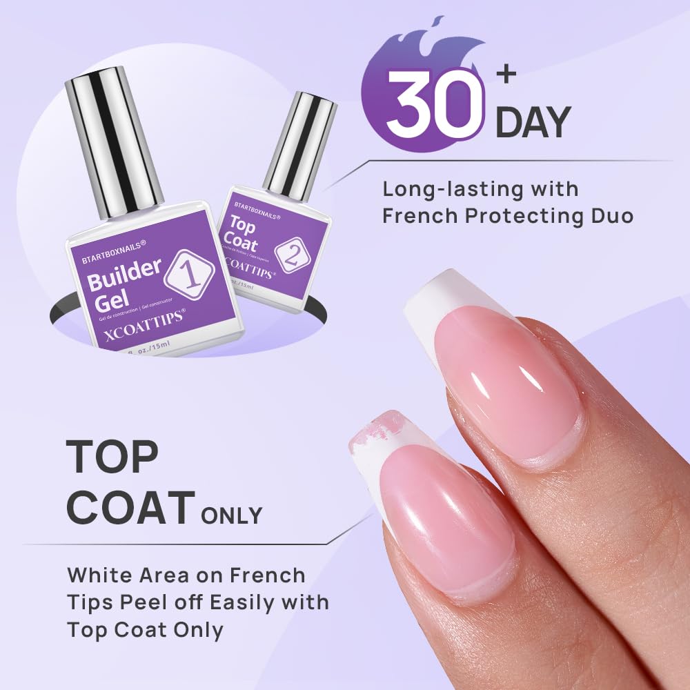 BTArtboxnails close-up of builder gel texture demonstrating smooth application