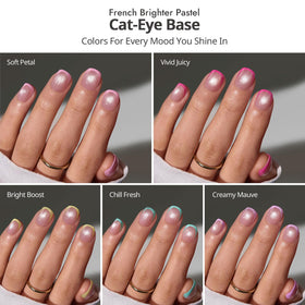 BTArtboxnails close-up of cat-eye base texture highlighting glossy finish