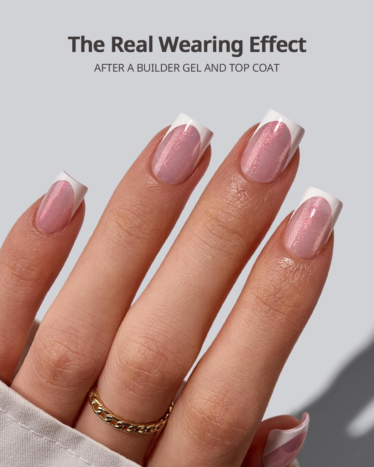 BTArtboxnails close-up of French tip detail showing precise sparkle and salon look