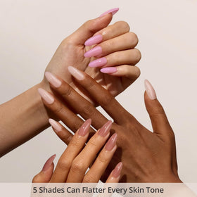 BTArtboxnails close-up soft-gel texture highlighting flexible comfortable fit