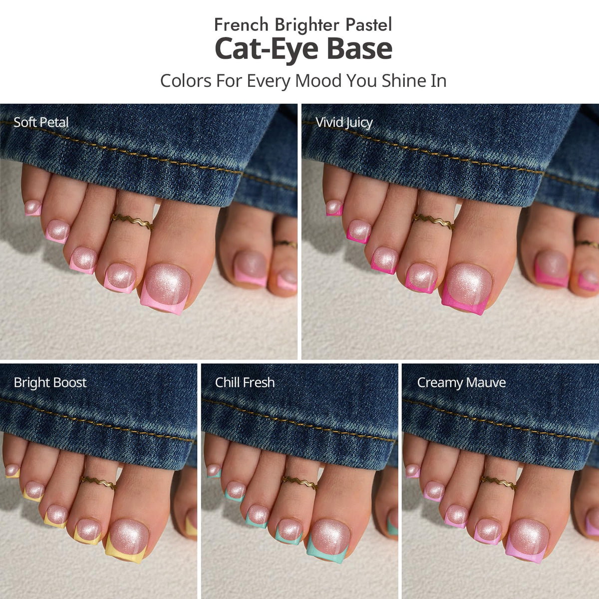 BTArtboxnails close-up of cat-eye base texture, highlighting glossy depth and shine