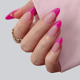 BTArtboxnails close-up of tapered edge for seamless natural blend