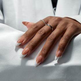 BTArtboxnails close-up of gel tip texture highlighting malleable material and smooth finish