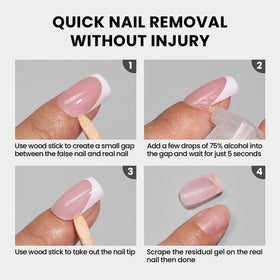 BTArtboxnails gel curing under LED lamp for fast, firm adhesion