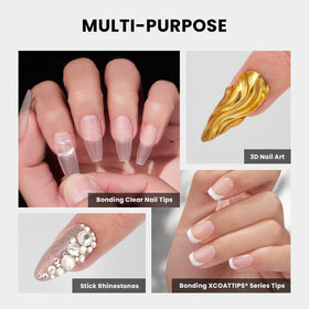 BTArtboxnails glue securing rhinestones proving reliable decoration hold