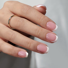 BTArtboxnails close-up of extra short square tips highlighting shape control