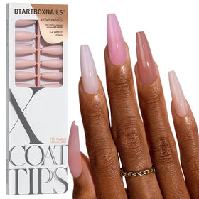 BTArtboxnails front packaging showing 160-piece set and brand benefit