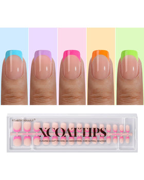 BTArtboxnails product box front showing brighter pastel French design and quantity