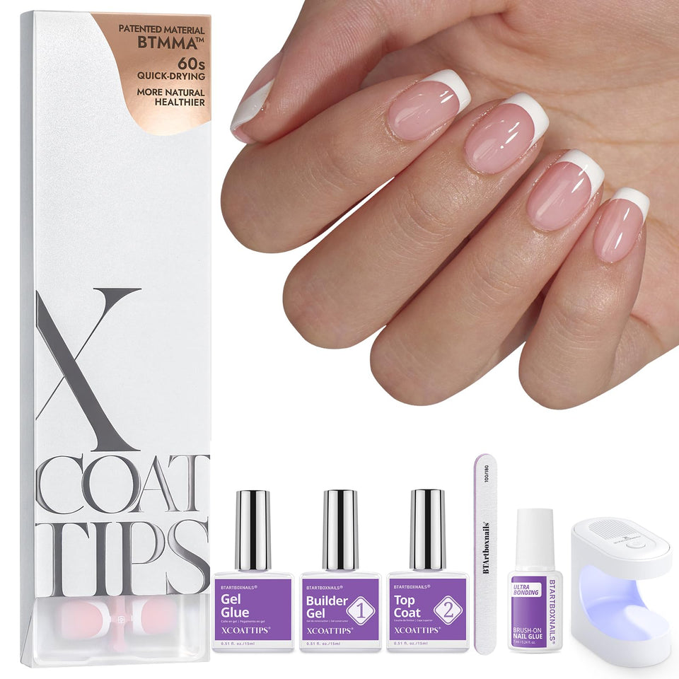 BTArtboxnails front packaging showing full French gel kit benefits