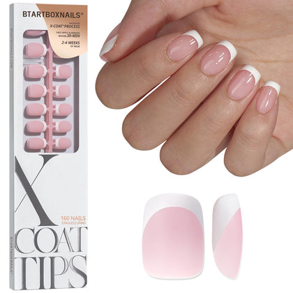 BTArtboxnails front packaging showing 160 nails and French tip benefit