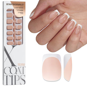 BTArtboxnails front packaging showing 160-piece French tip set and quick results