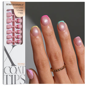 BTArtboxnails front packaging showing pastel French tips and value pack benefit